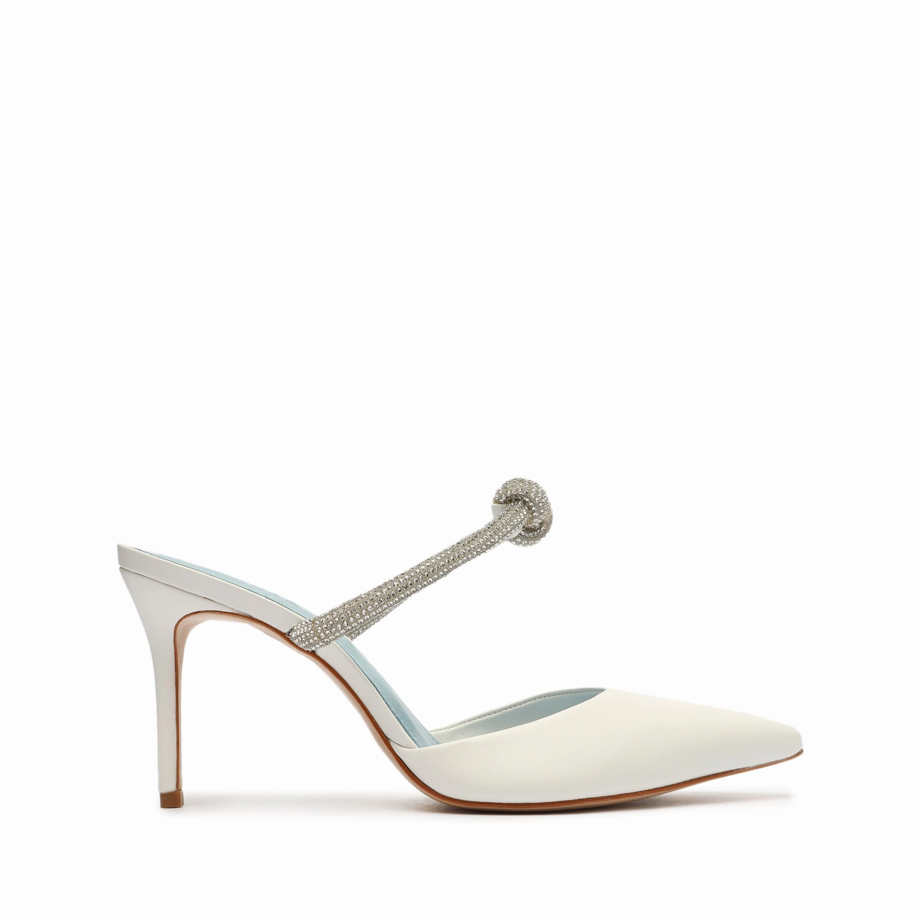Comfort Enhancement Pearl Nappa Leather Pump