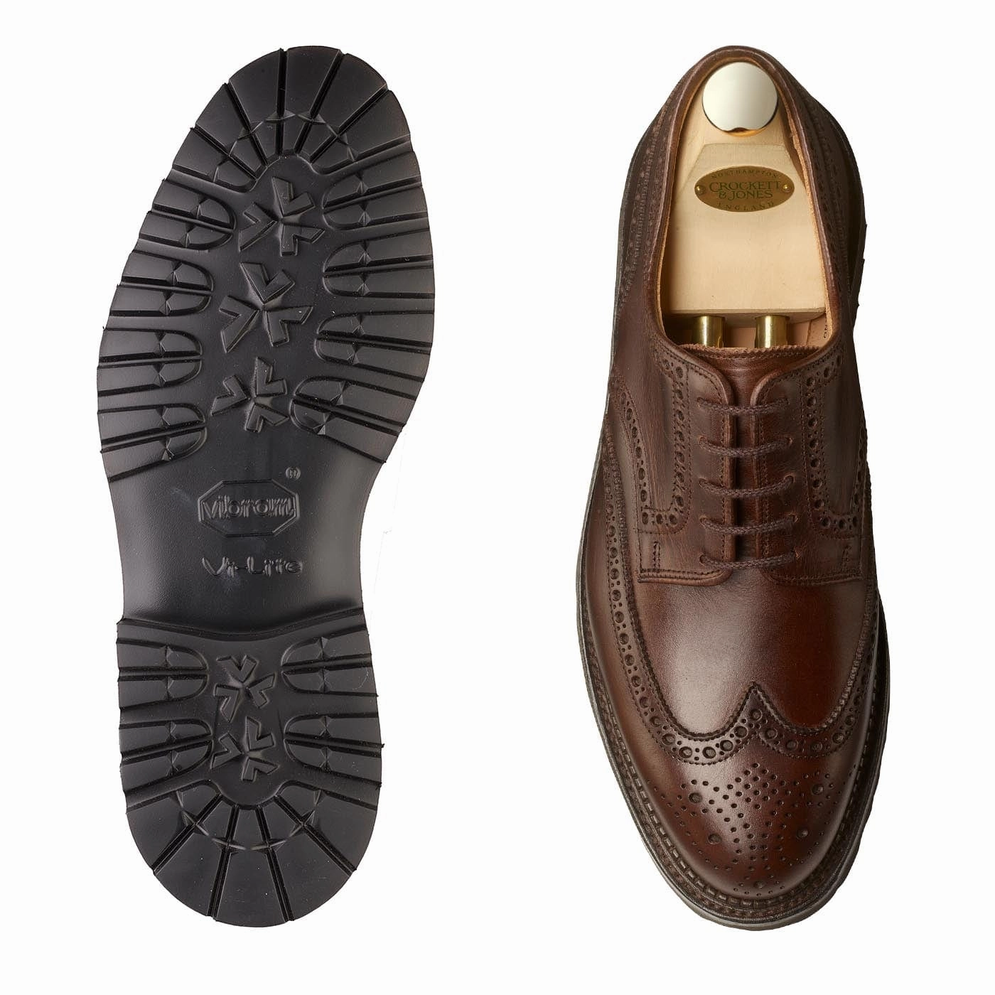 Pembroke 2 Coffee Hurricane Hide Odor Control Insole Stable base