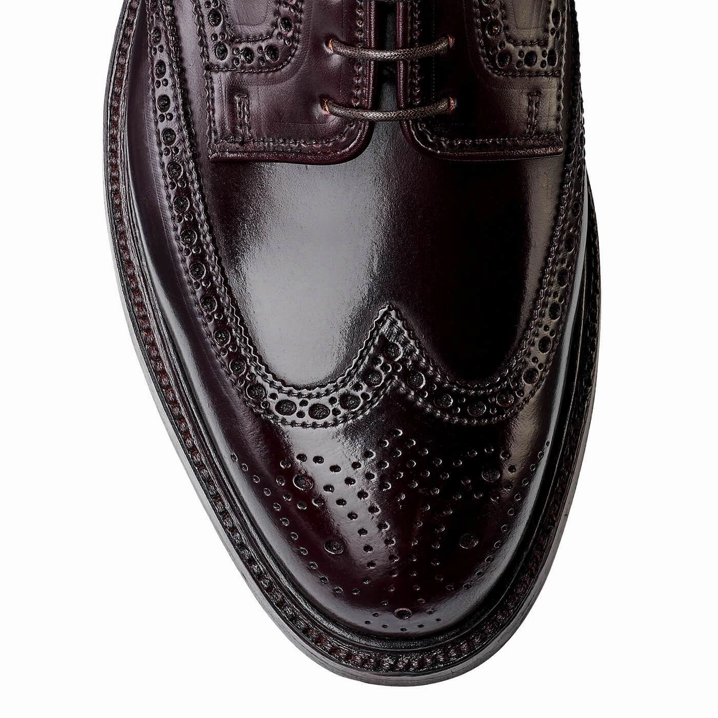 Pembroke Burgundy Cordovan Foot Glow
