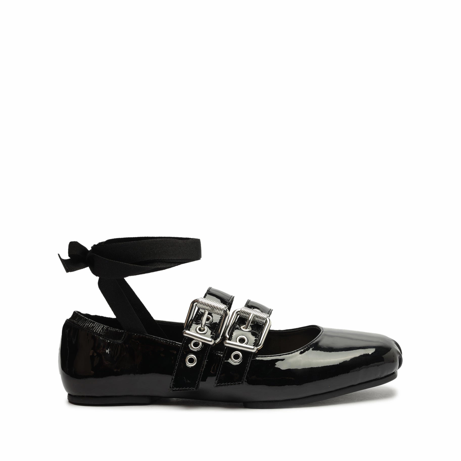 Soft Tone Dock Easy Raika Patent Leather Flat