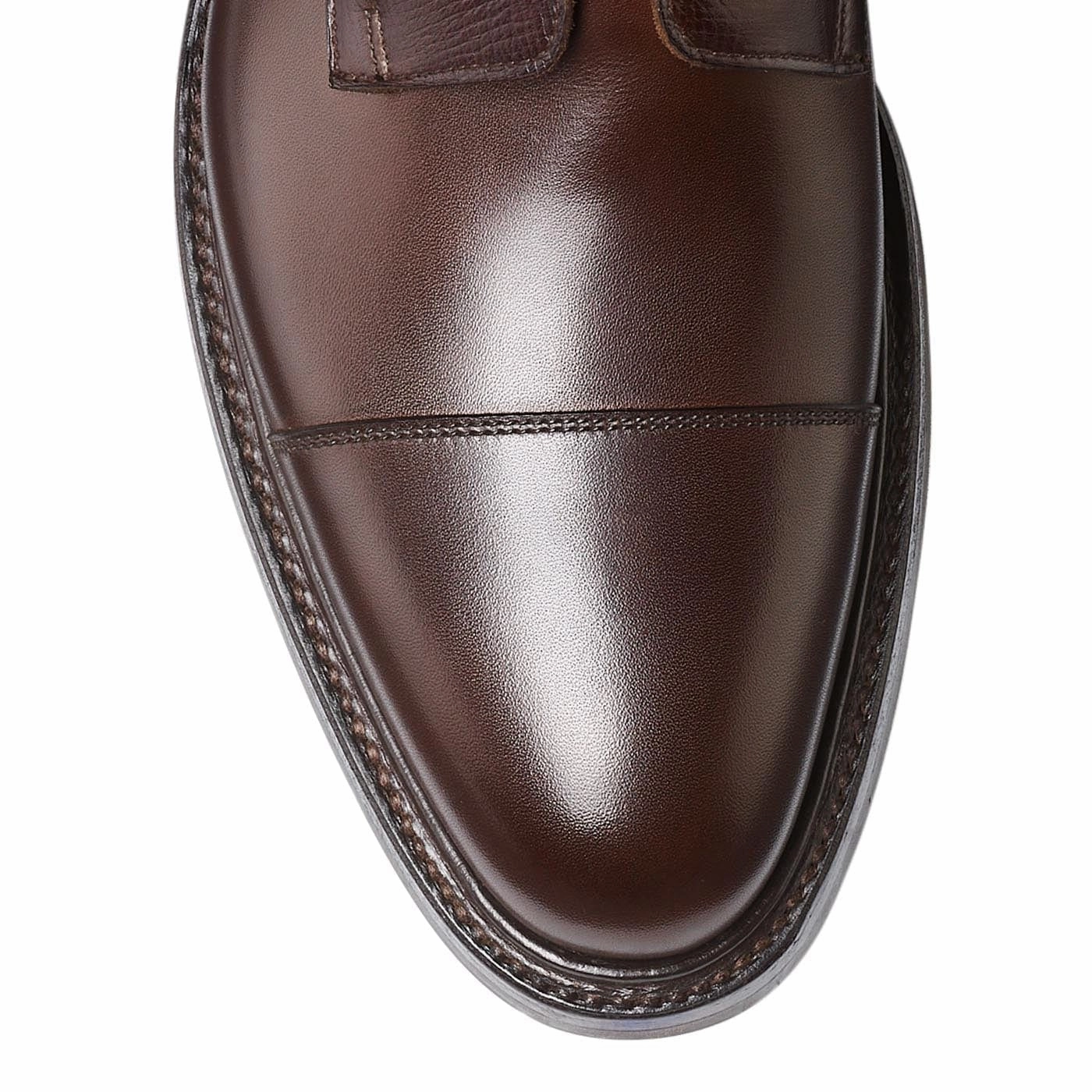 Stable Support Morning Walk All Day Comfort Perth Coffee Antique Calf & Dark Brown Willow Grain