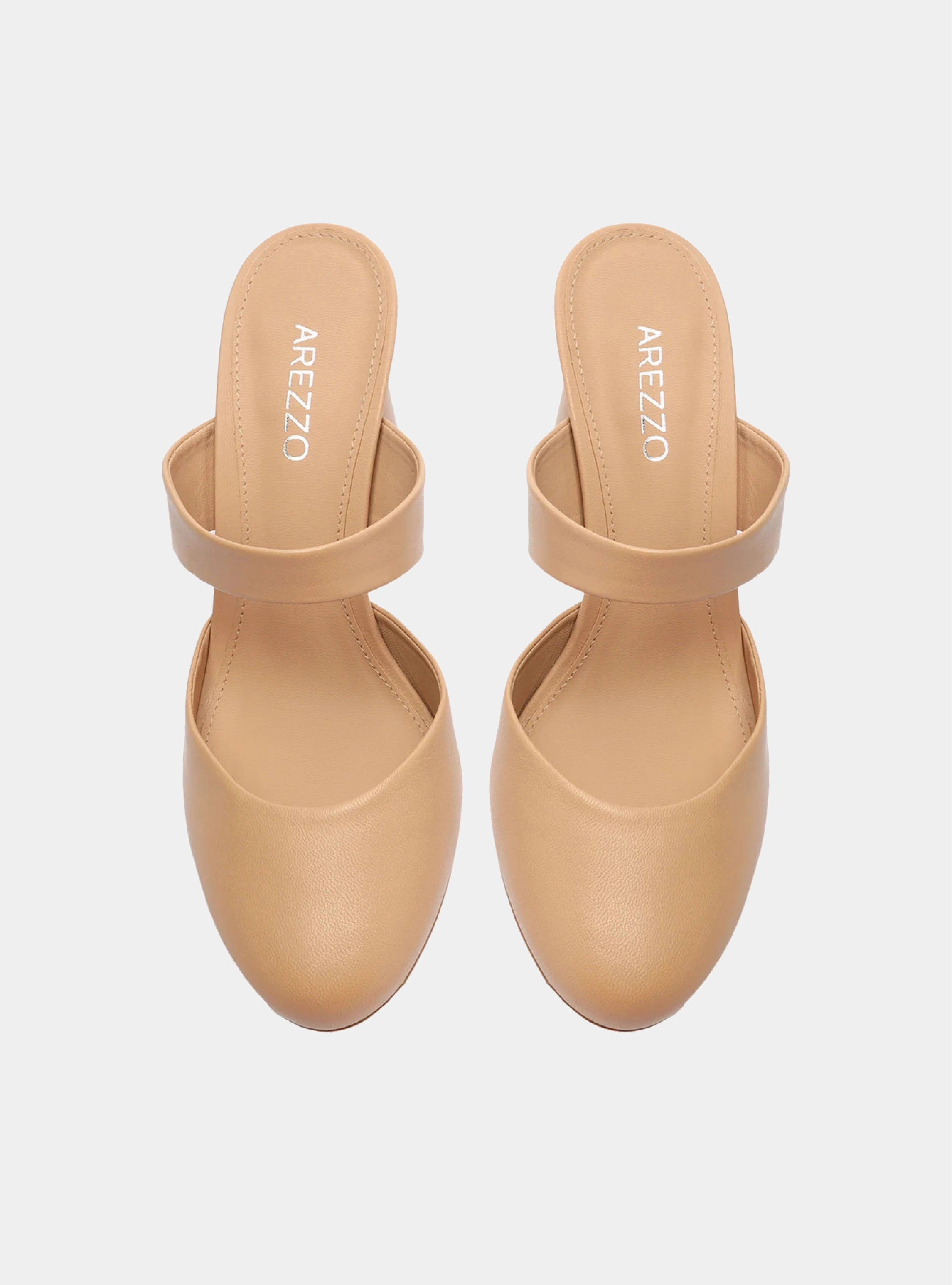 Piera Leather Mule Comfort collar Pressure Dispersing Insole