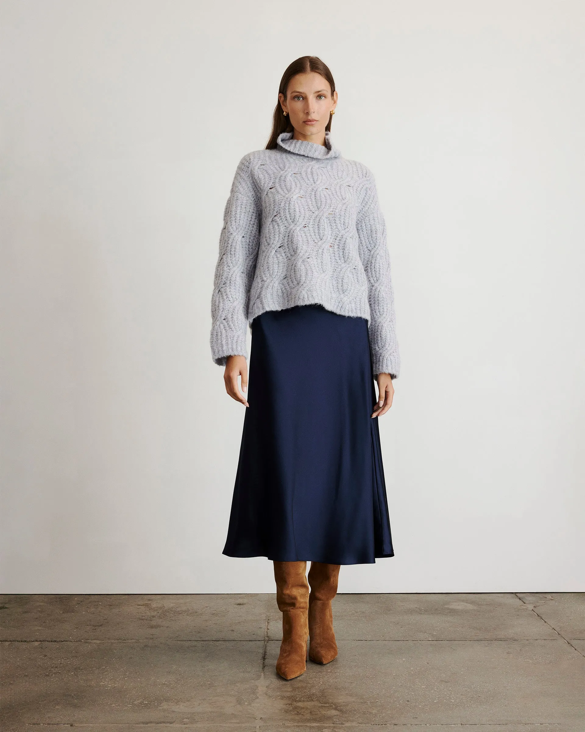 Crisp Look Machine Washable Design Opaline Sweater