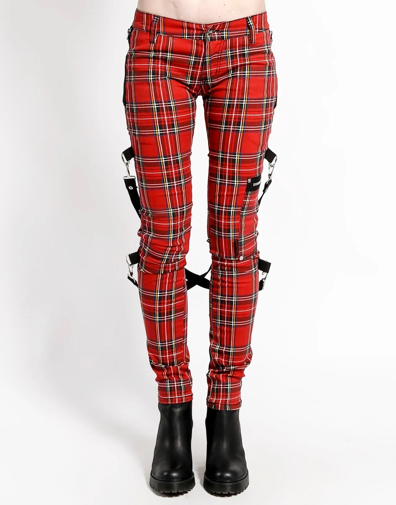 Core Fit Design Sleek and Soft Plaid Chaos Pant