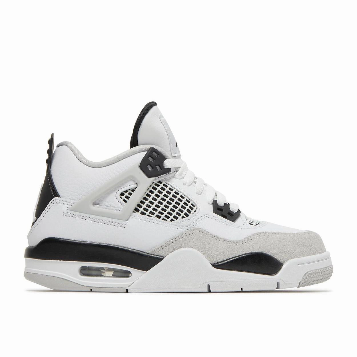 Air Jordan 4 Retro (GS) - Military Black Ergonomic Footbed Eco Friendly Construction