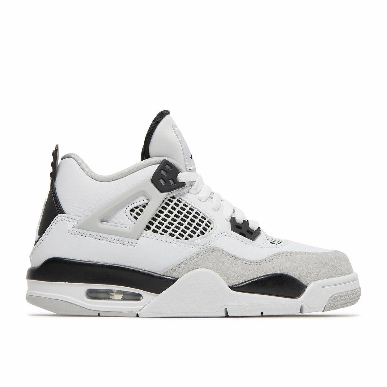 Virtual Step Air Jordan 4 Retro (GS) - Military Black