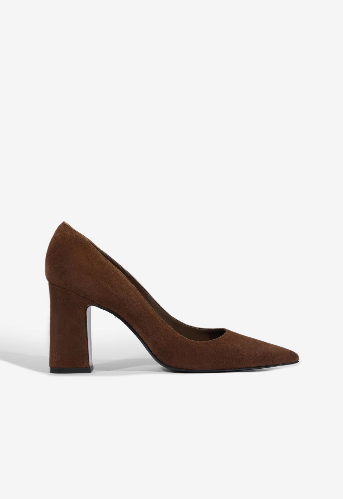 Eleanor Suede Pump Modern Design