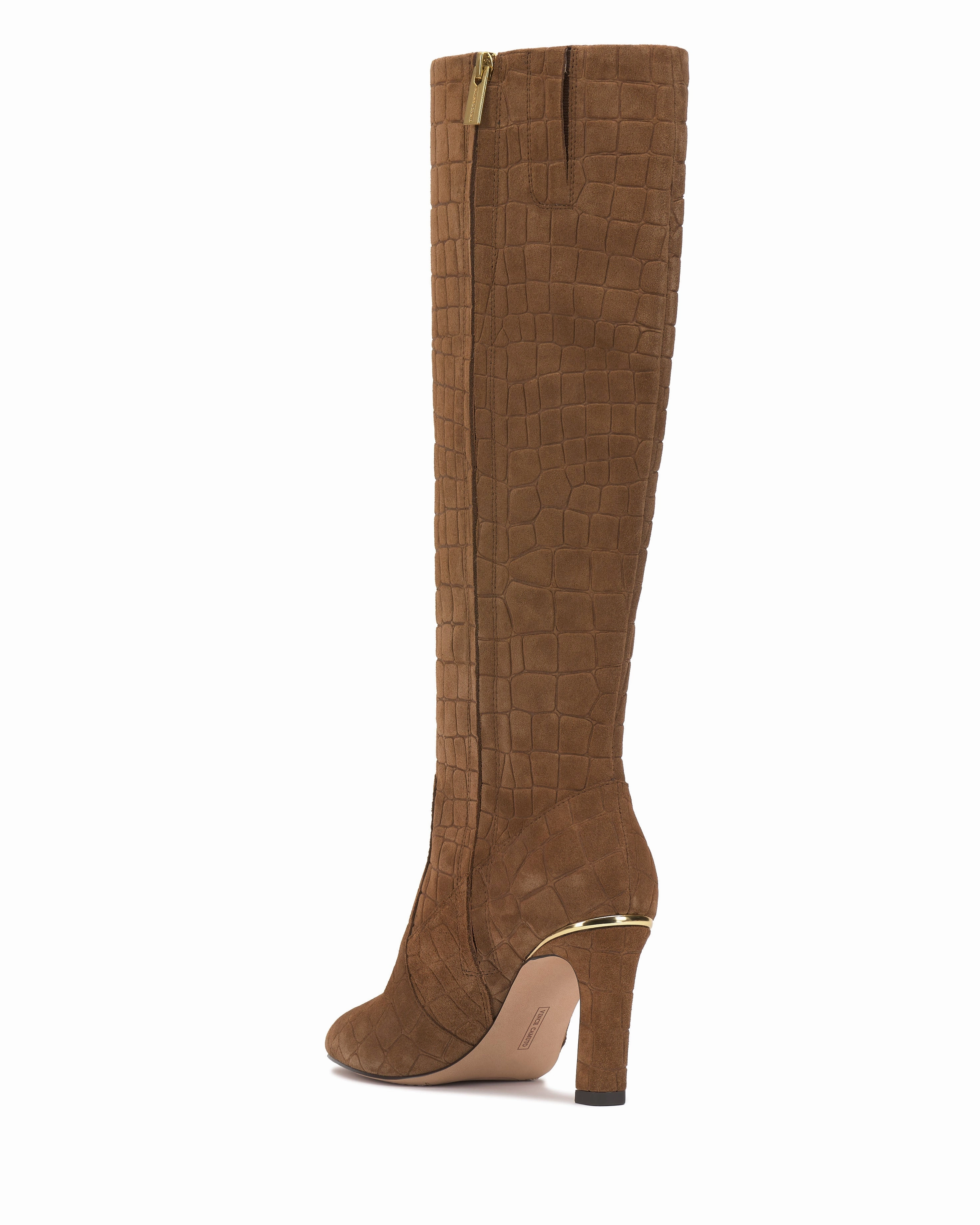 Gylina Extra Wide Calf Knee High Boot Adjustable Lace Closure
