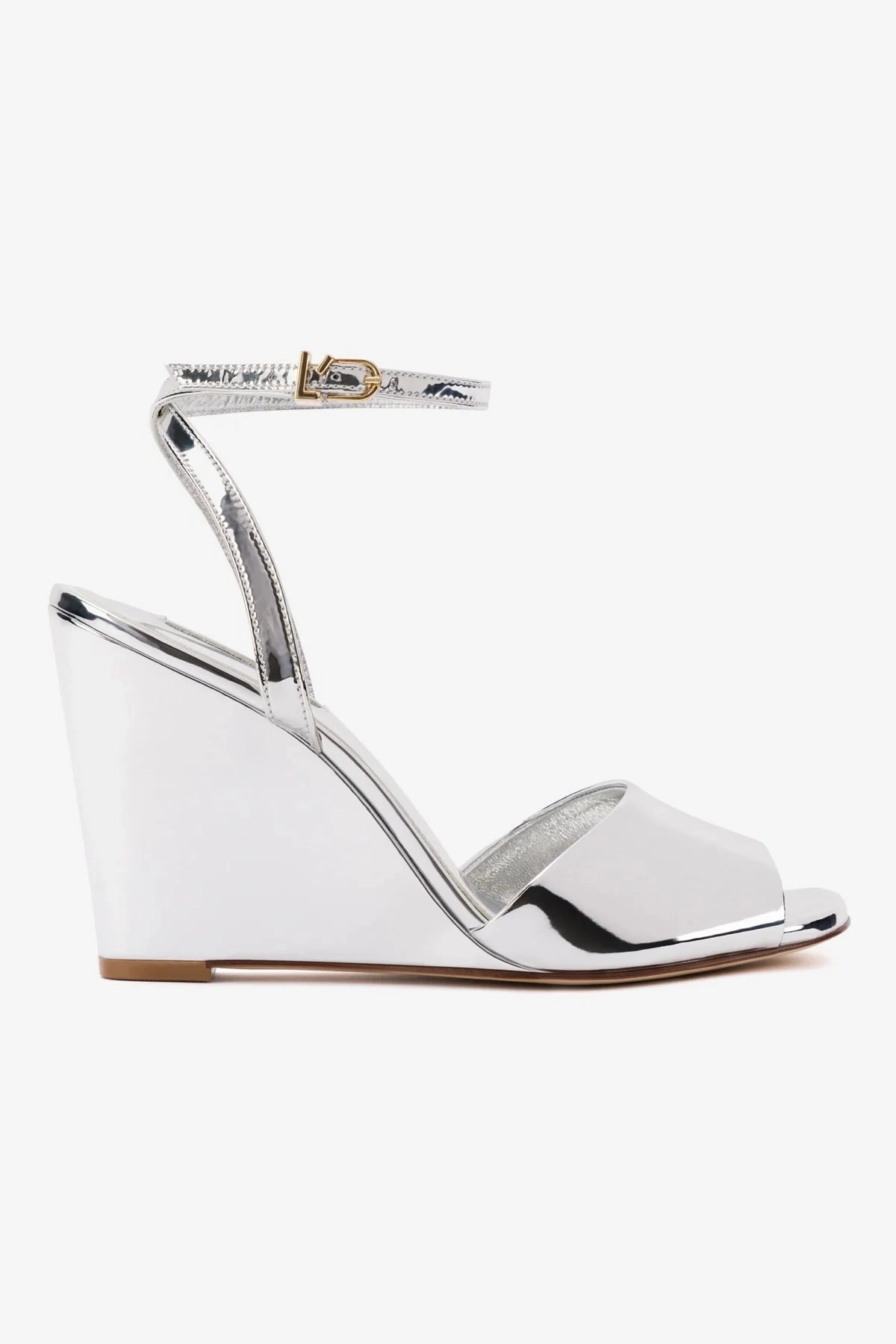 Date night Yves Wedge In Silver Specchio