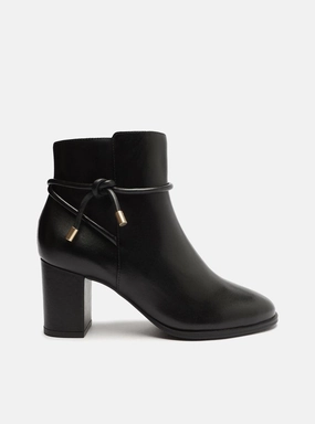 Becca Leather Block Boot Lightweight Midsole