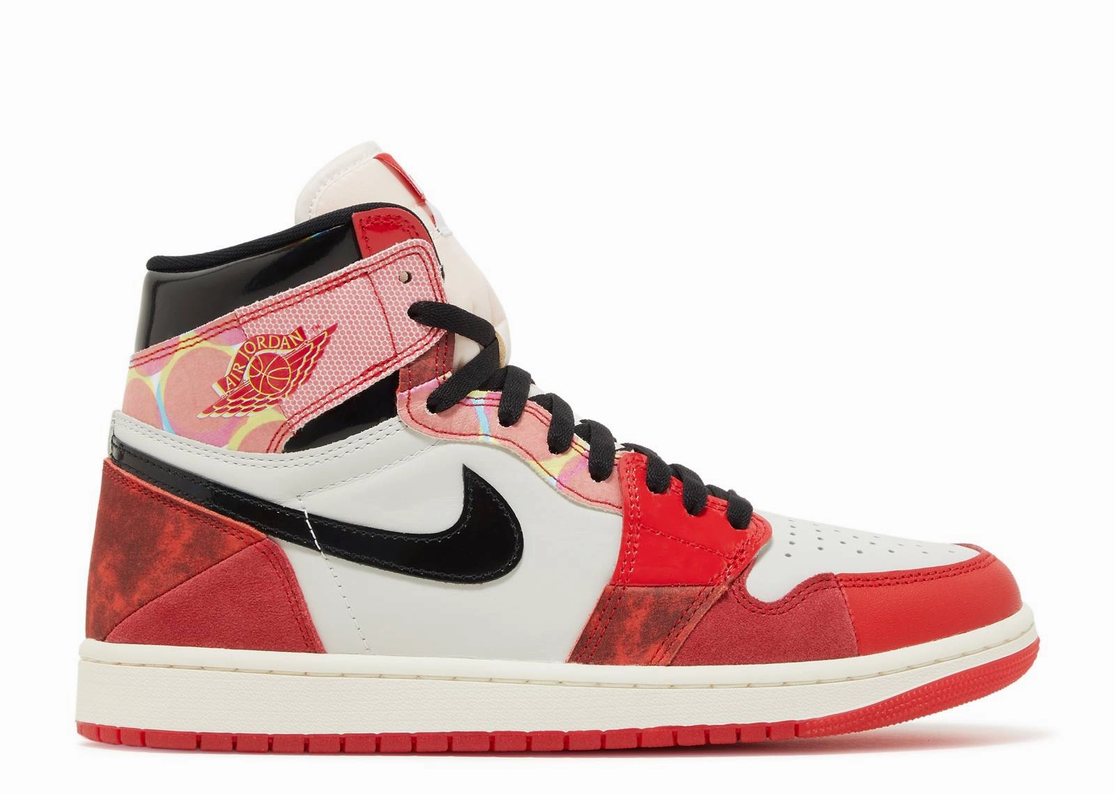 Wide Base Stabilization Form Ease Air Jordan 1 Retro High OG SP - Spider-Man Across the Spider-Verse
