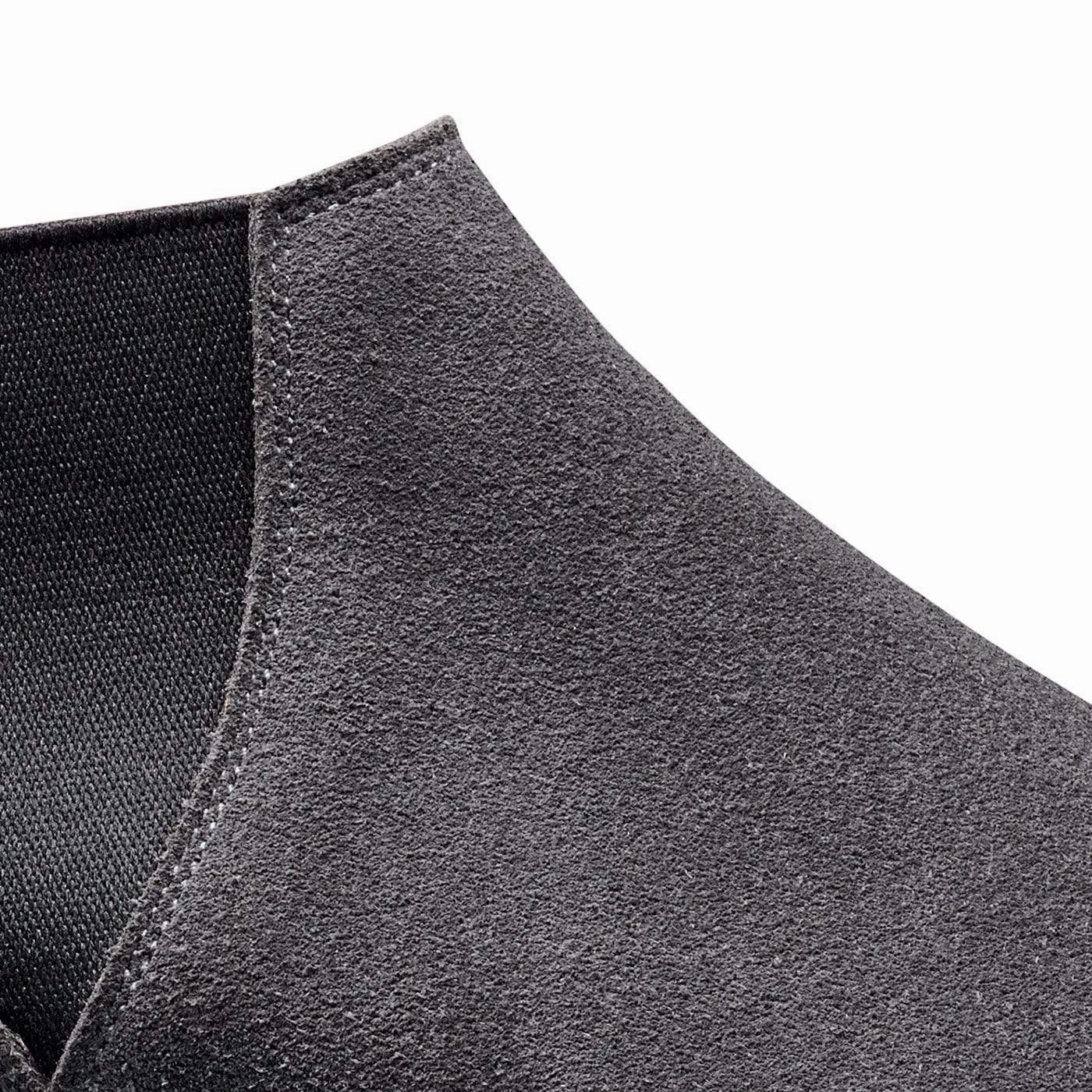 Lottie Shark Grey Suede Ergonomic Footbed