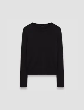 Pure Cashmere Round Neck Jumper Thermal Insulation Layer