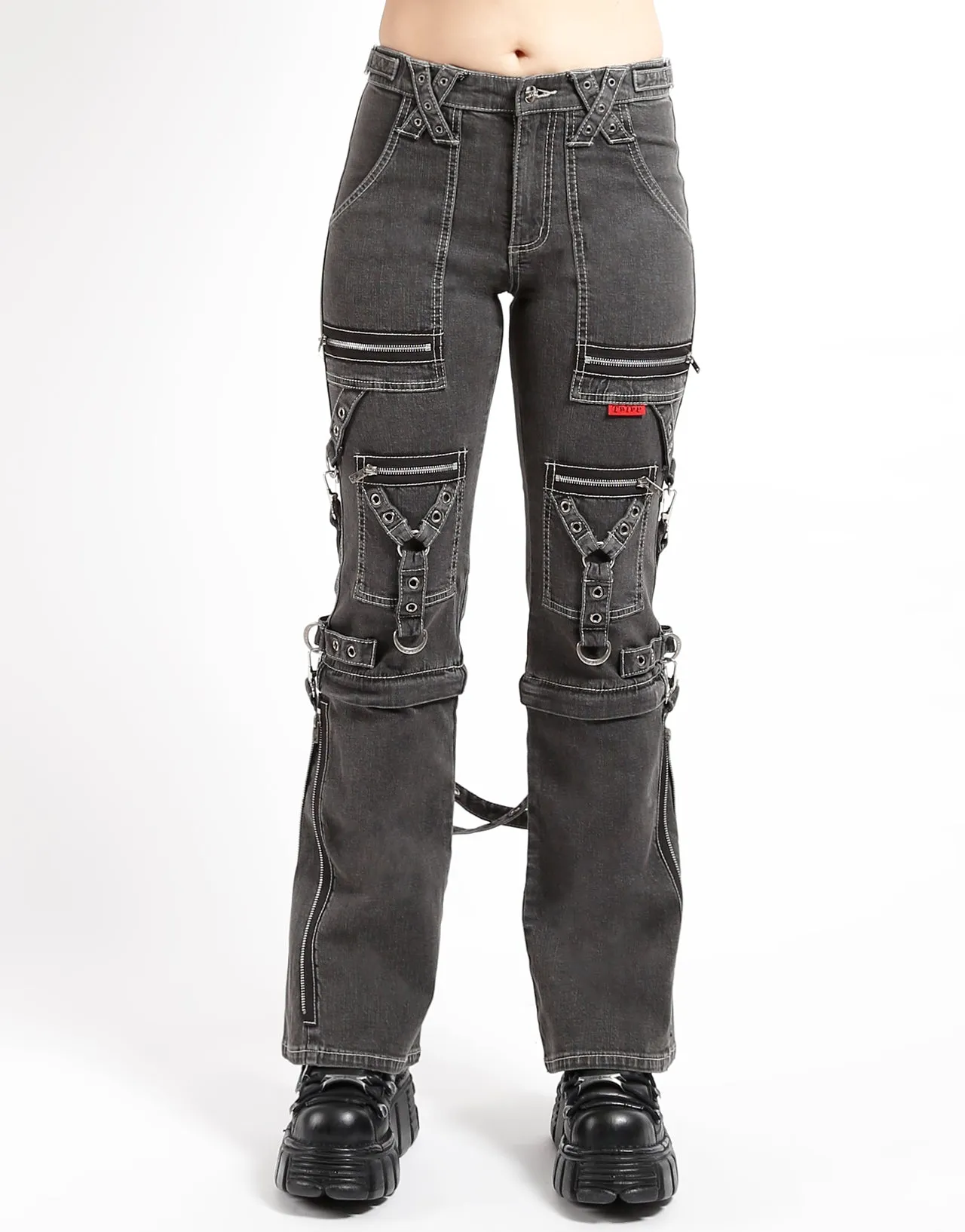 ZIP TO ZIP PANT BLACK DENIM Move Easy Quick Dry Wear