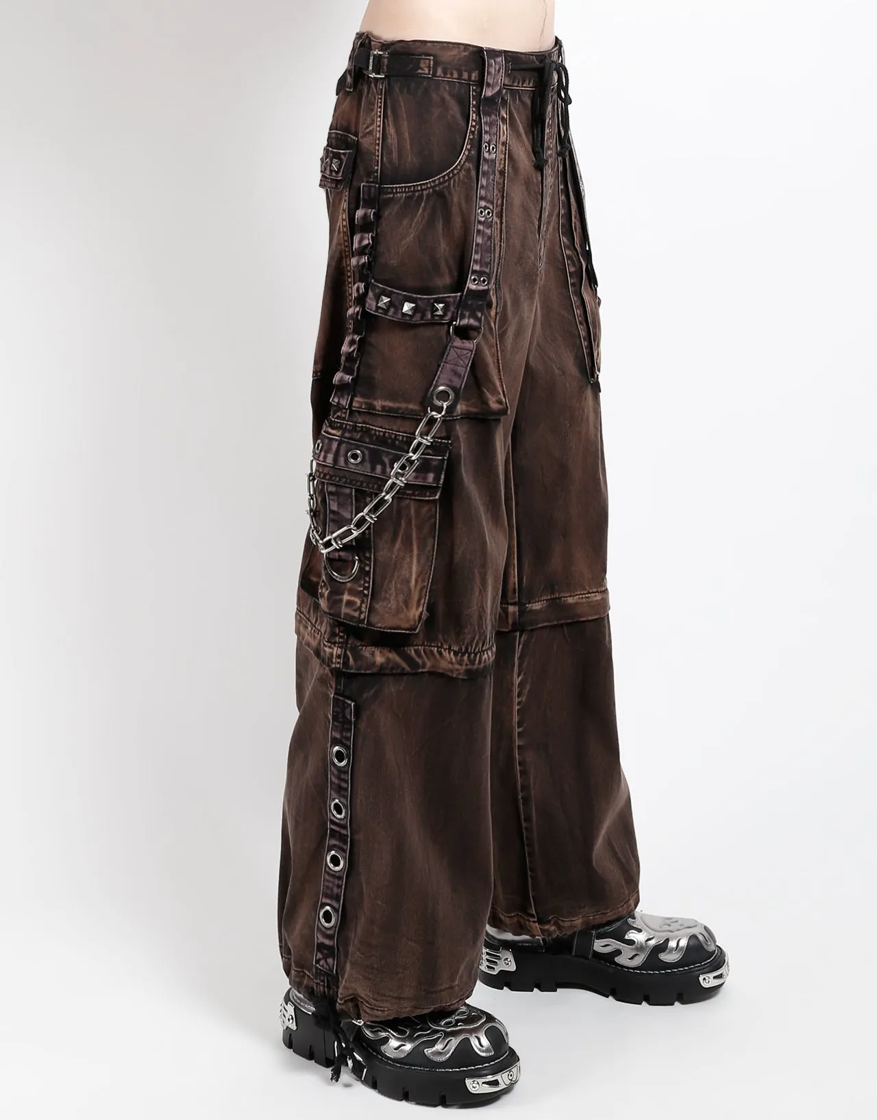 JUNGLELAND PANT BLACK STEAM WASH Quick Dry Fit Comfy Flex