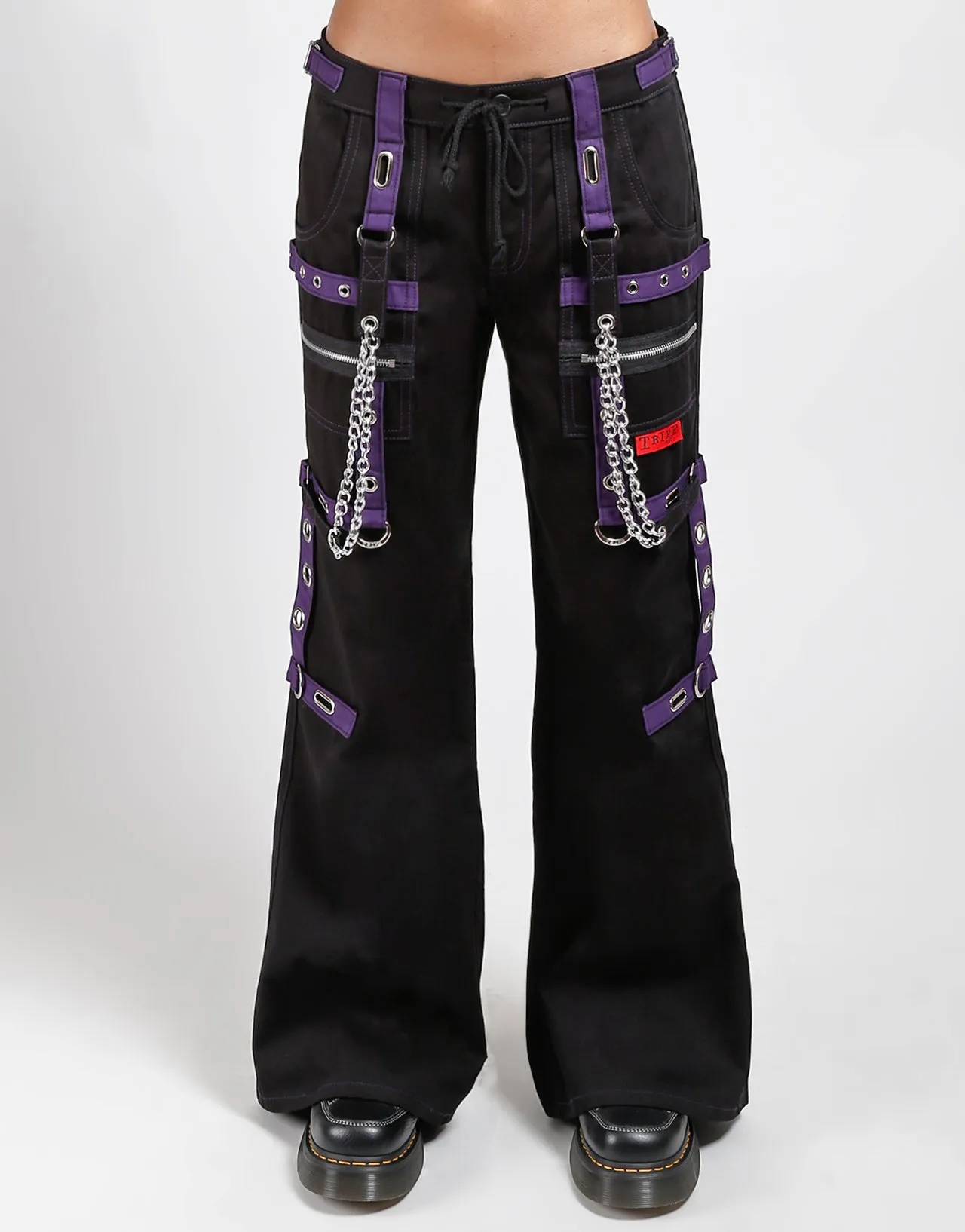 Relaxed Fit Pocket Reinforcement CHAIN DARK STREET PANT
