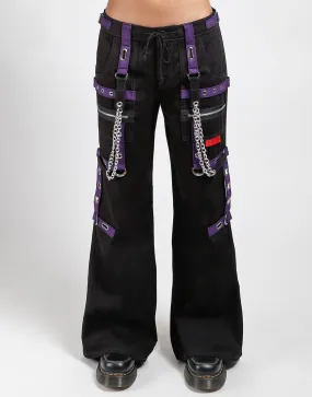 Relaxed Fit Pocket Reinforcement CHAIN DARK STREET PANT