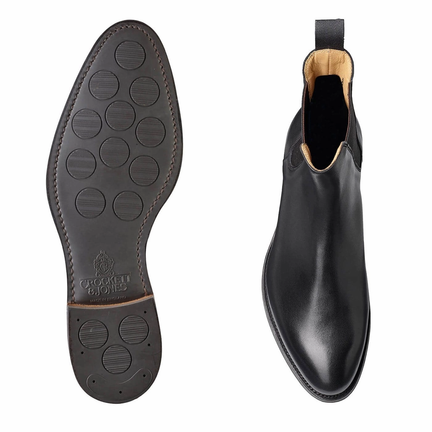 Grippy Outsole Cold Climate Rugged Walk Rachel Black Wax Calf