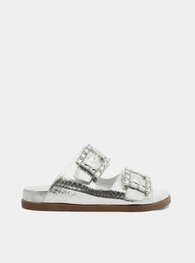 Rachel Flat Sandal Cushioned Footbed