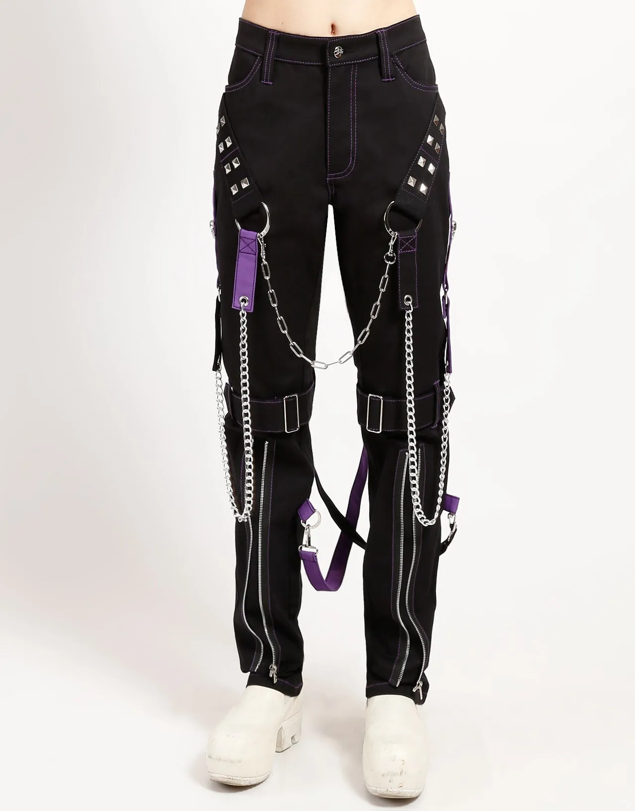 RAIDER PANT PURPLE Flexible Waistband