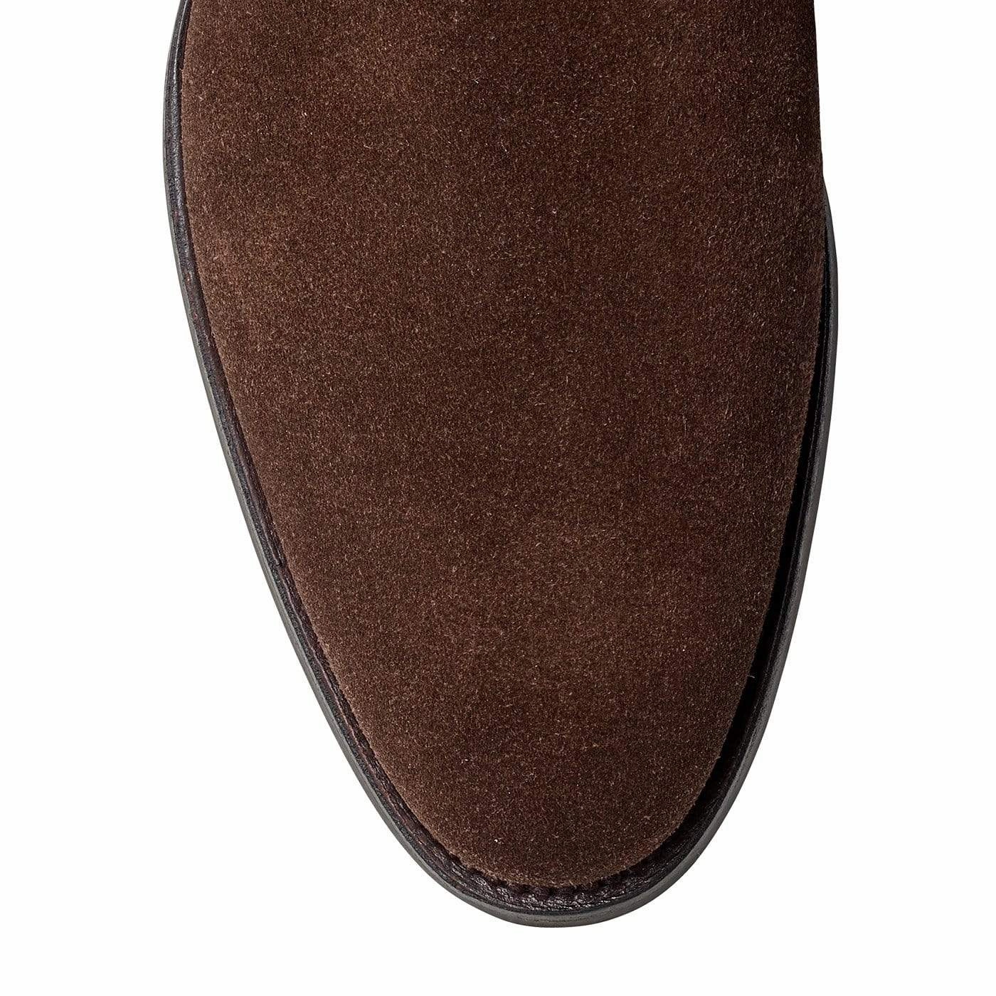 Chelsea 8 Dark Brown Suede (G Fitting) PullOn