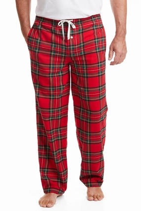 Sleeper Pant Flannel Royal Stewart Tartan High Rise Design