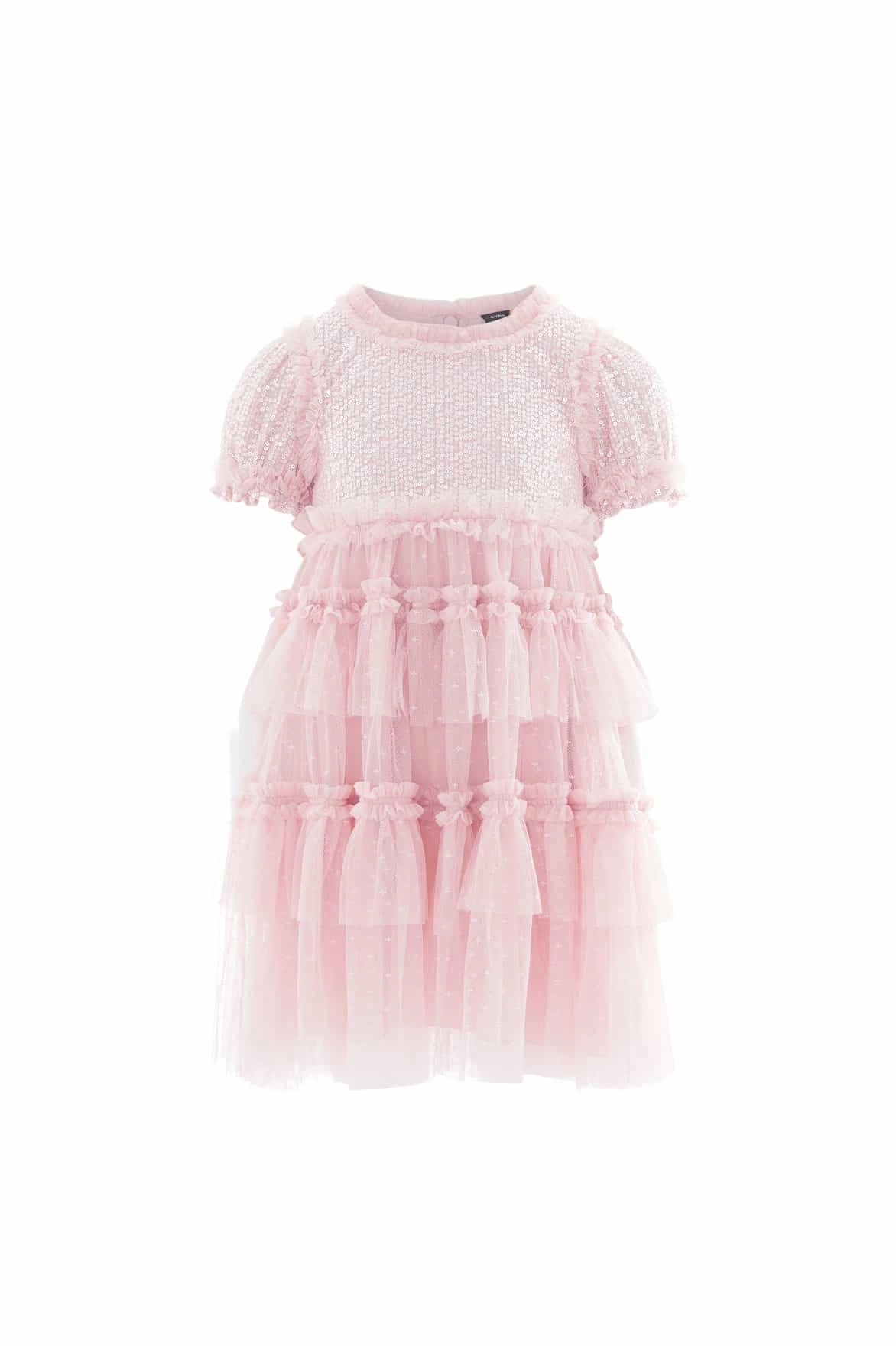 Stretch Material Annalise Kids Dress