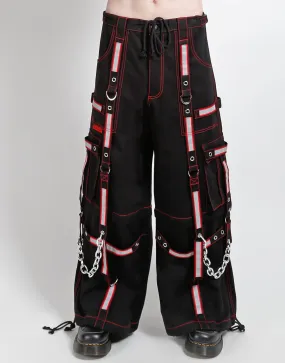 Sleek Waist Cozy Style REFLECTOR DARKSTREET PANT RED