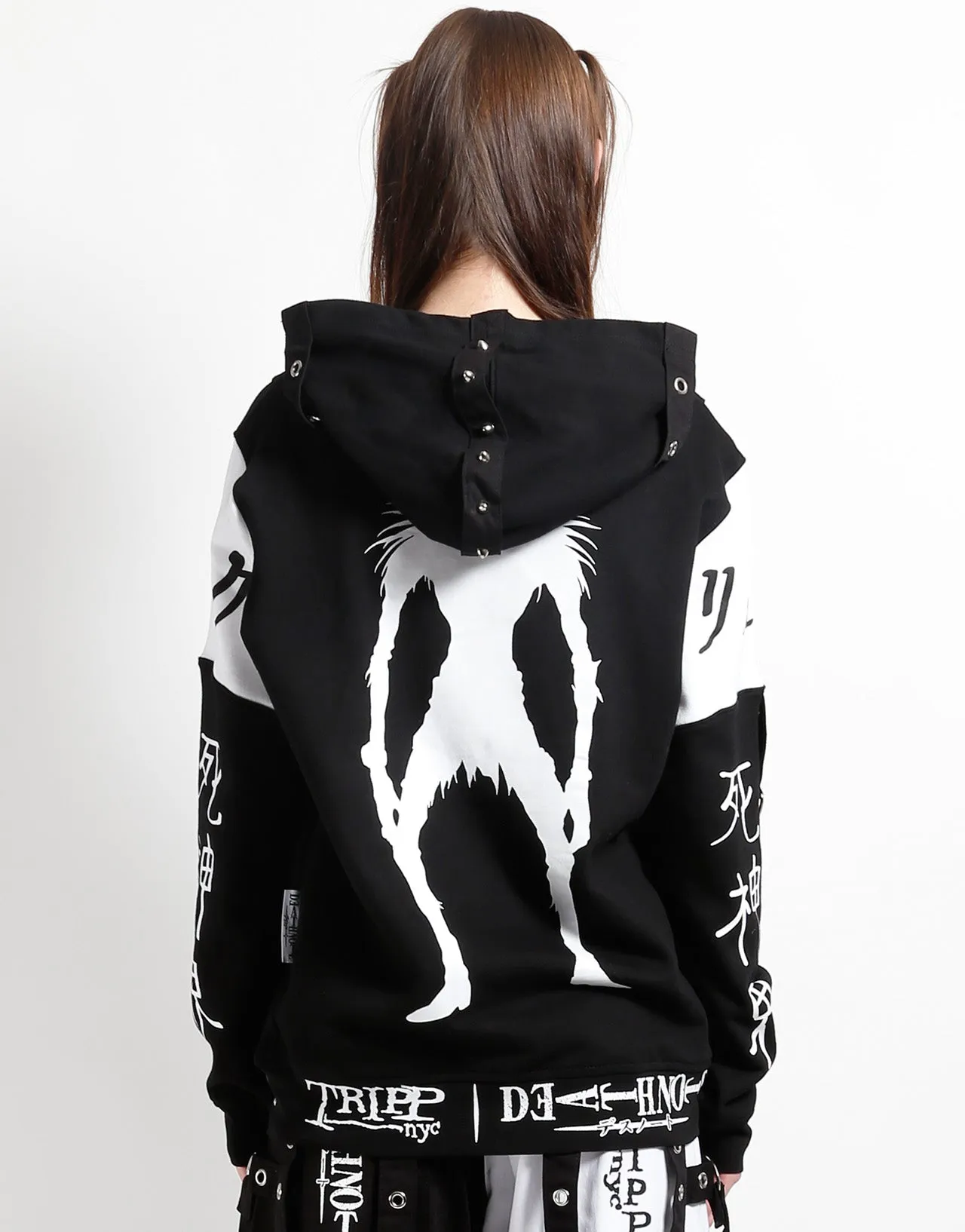 OdorResistantTreatment TRIPP NYC X DEATH NOTE - RYUK CHAIN HOODIE