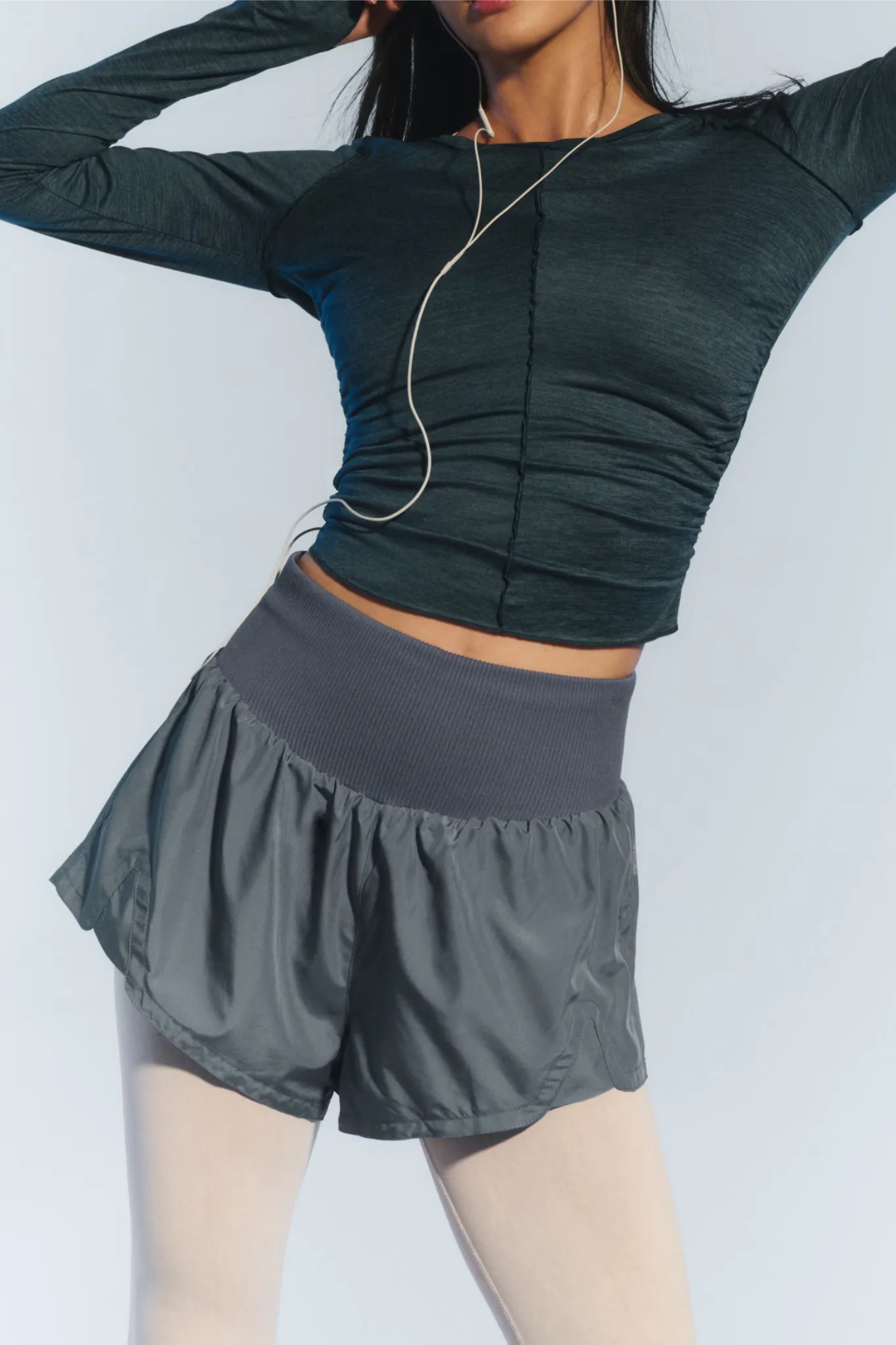 Free People Movement Carpe Diem Short in Skyline UVProtective Coating