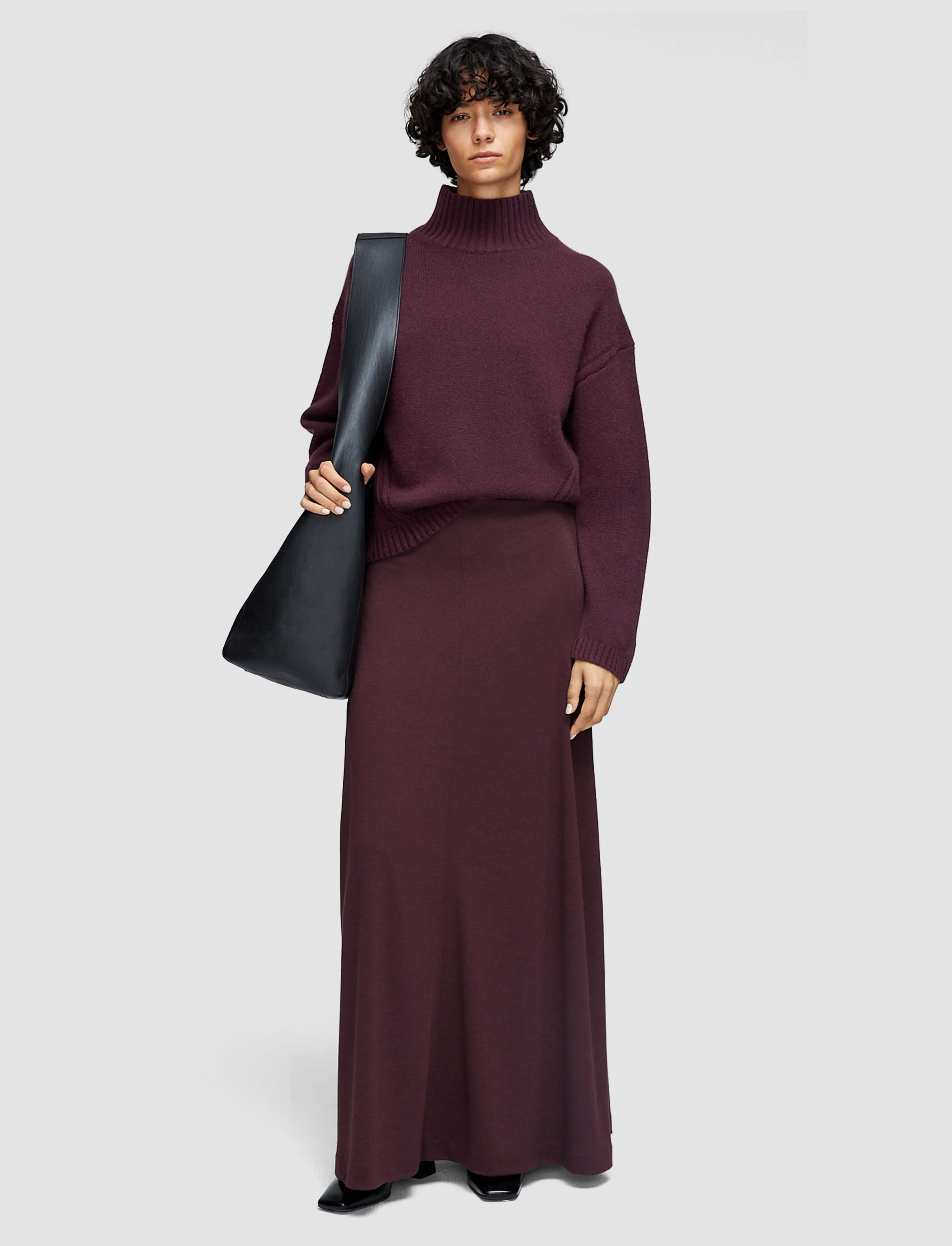 Wool Jersey Maxi Skirt Mood Wear