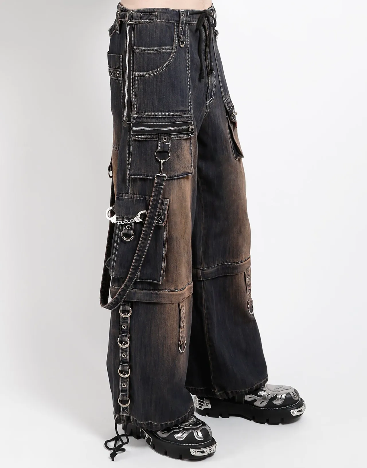 ZIP LOCK PANT DIRTY WASH BLUE DENIM Smart Design