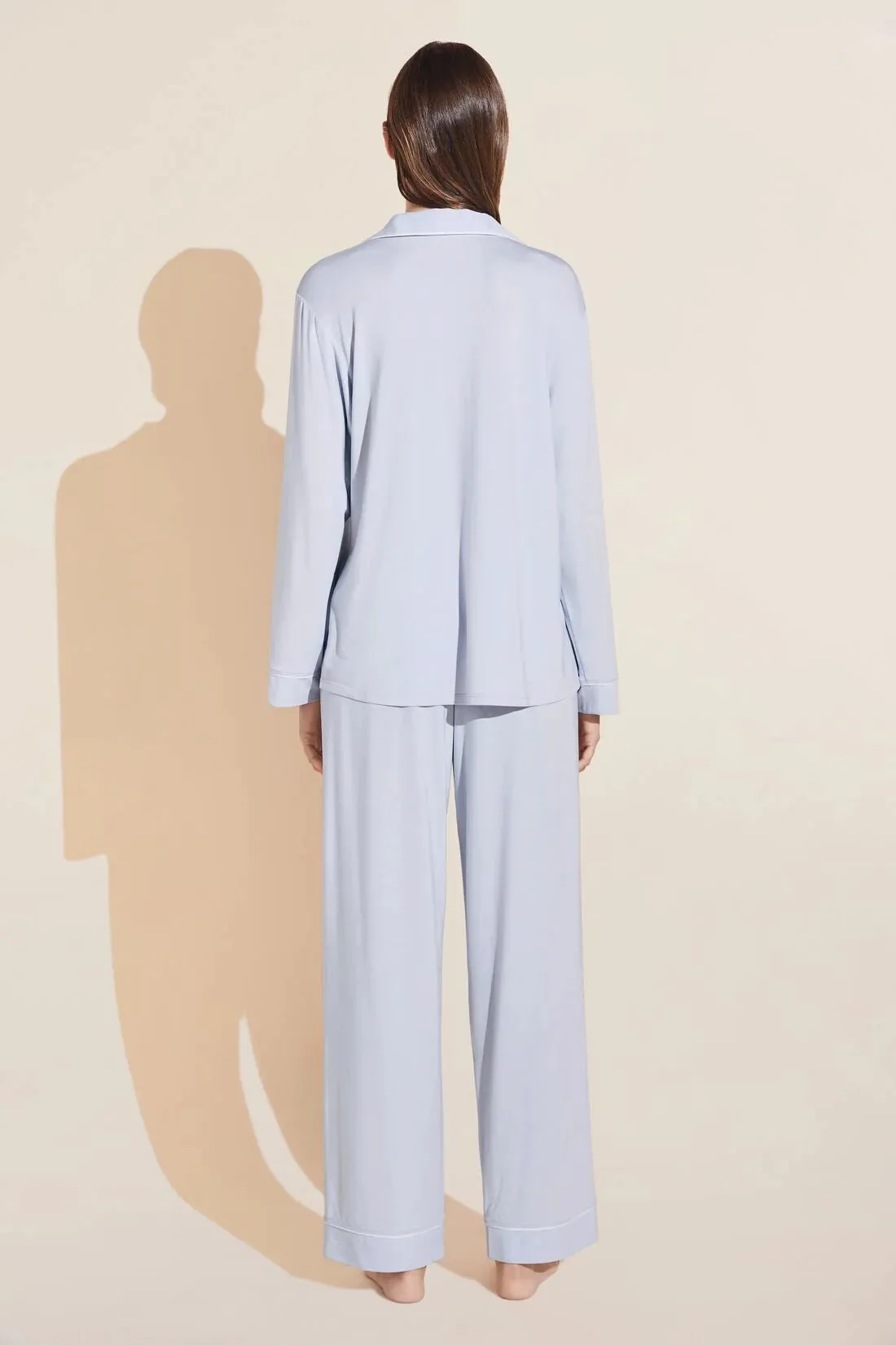 Gisele TENCEL Modal Long PJ Set Yarn Dyed Stripes Everyday Style