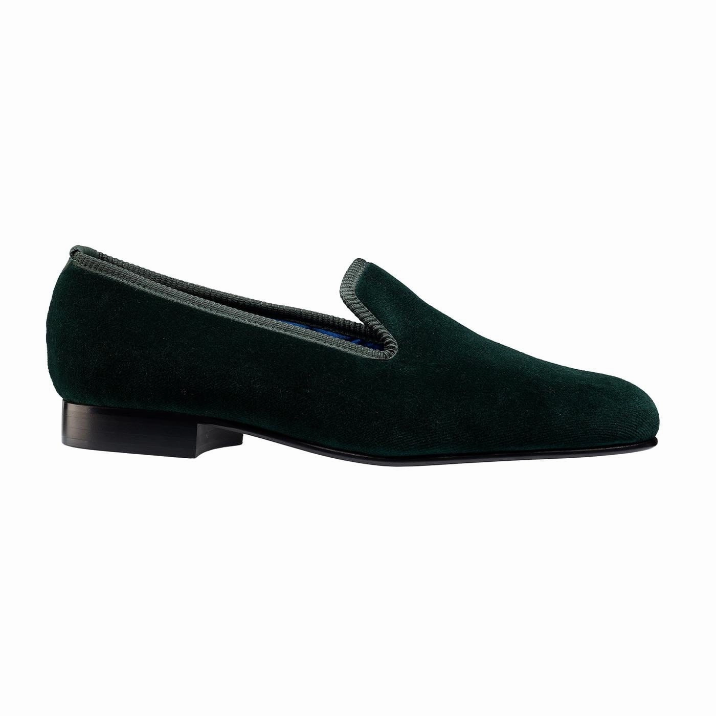 Torsion control Plain Albert Green Velvet