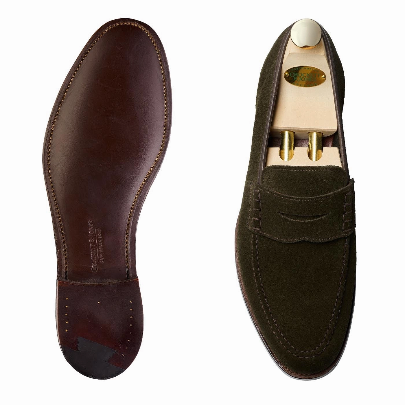 Seaton Earth Green Suede Eco Friendly Construction Urban Walk