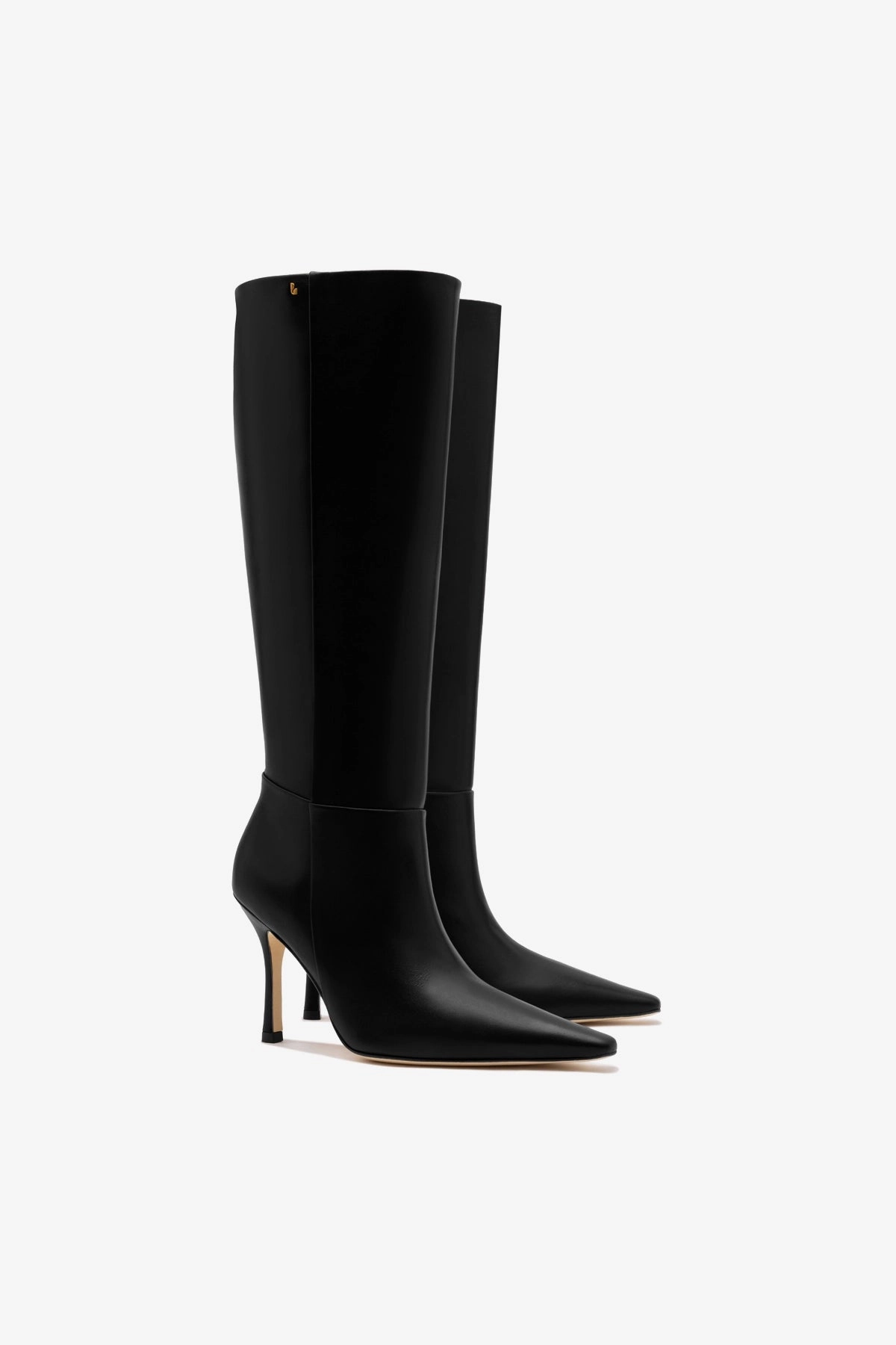 Carine Boot In Black Leather zipper