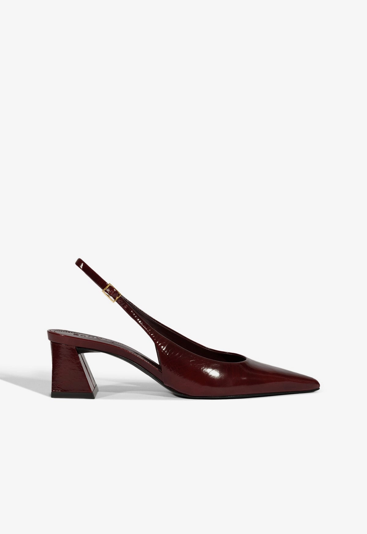Rhonda Mid Patent Pump Wide Base