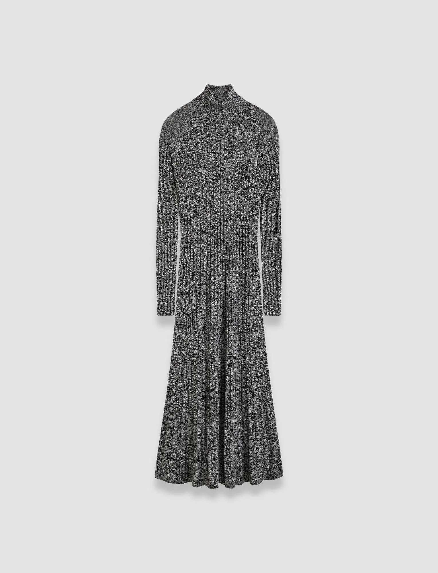 Ribbed Cable Knit Dress Seasonal Warmth Chunky Cable Pattern