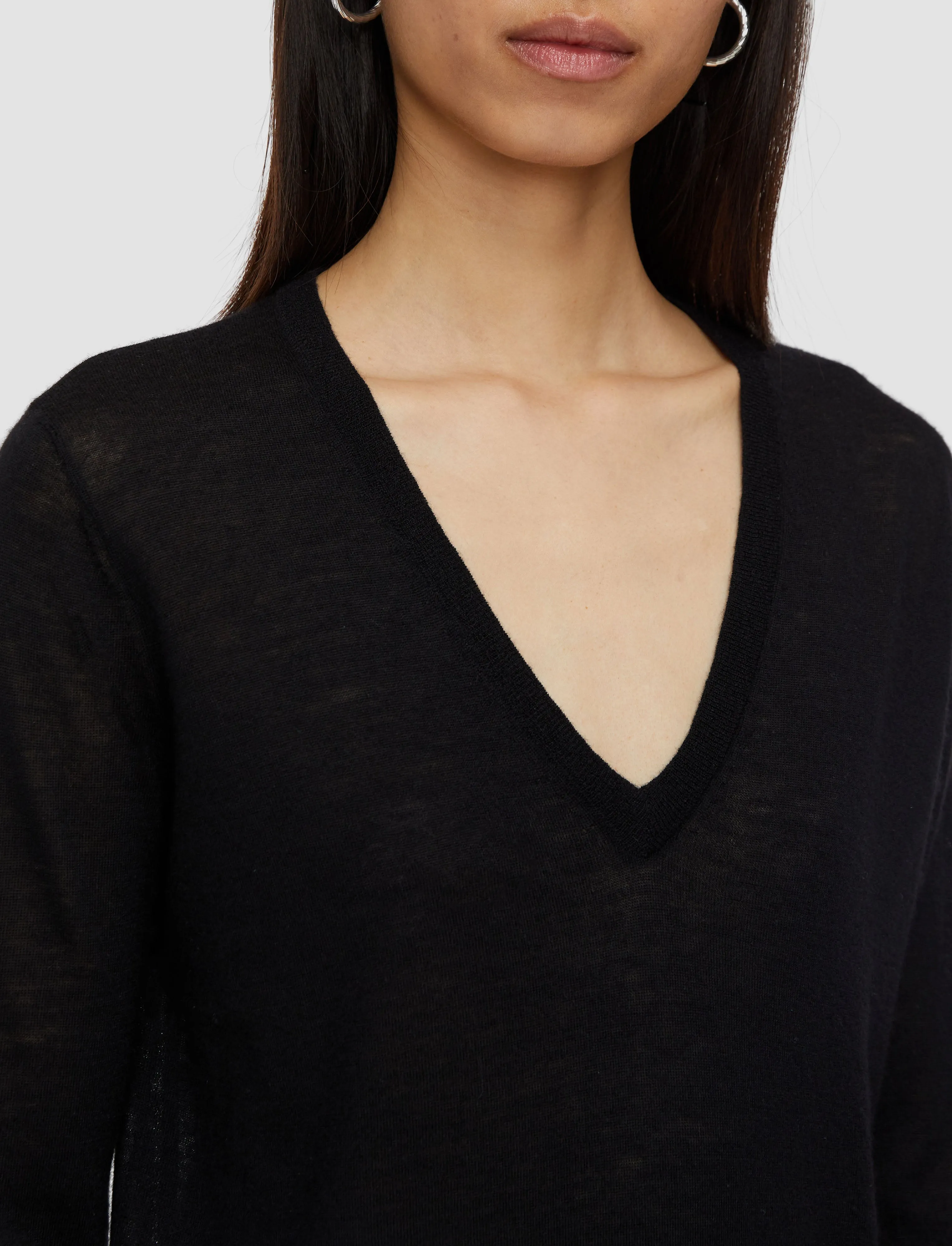 Cashair V Neck Jumper Versatile Layer