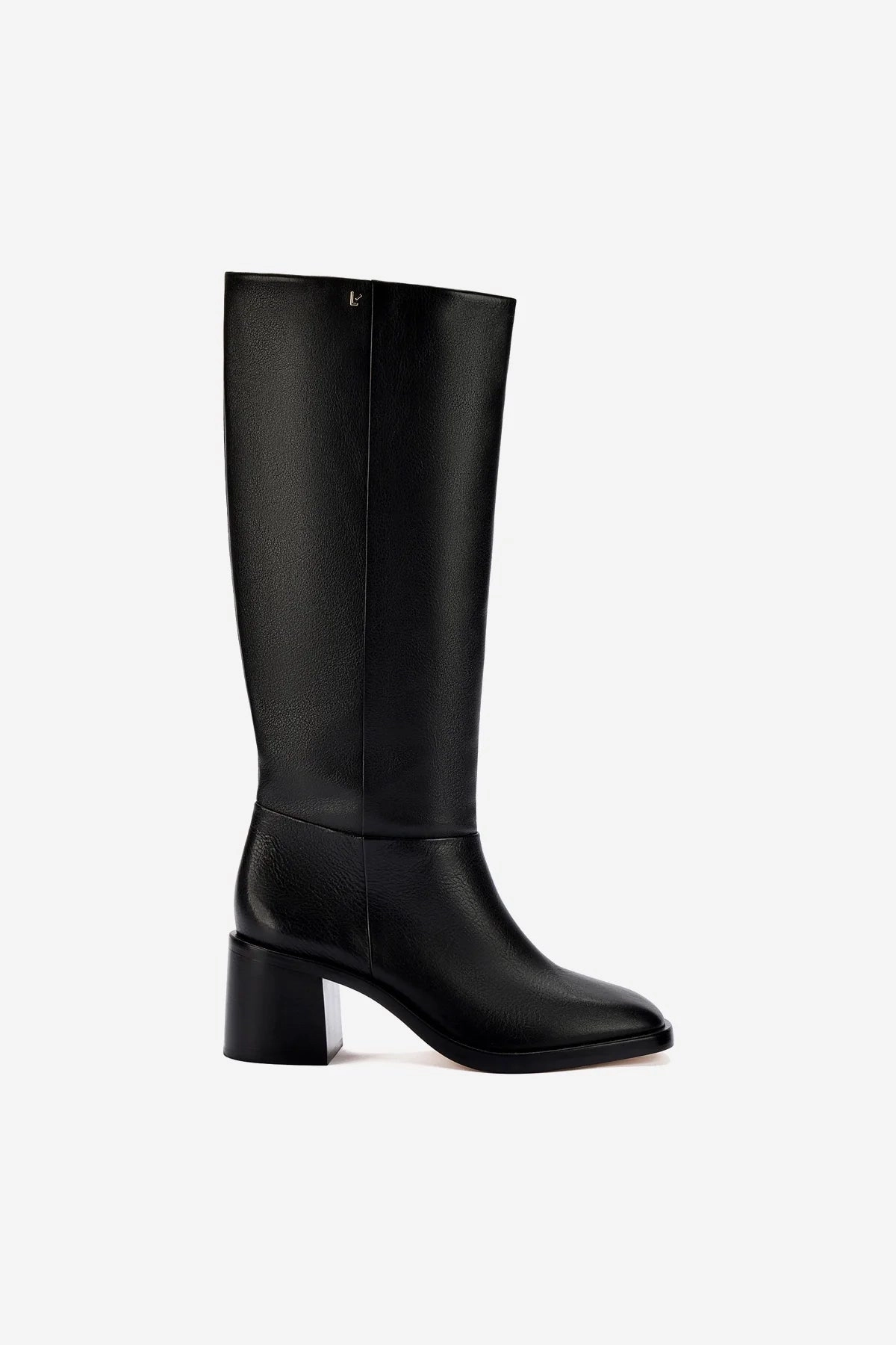 Clean Step Reinforced Heel Stabilizer Ricky Boot In Black Leather