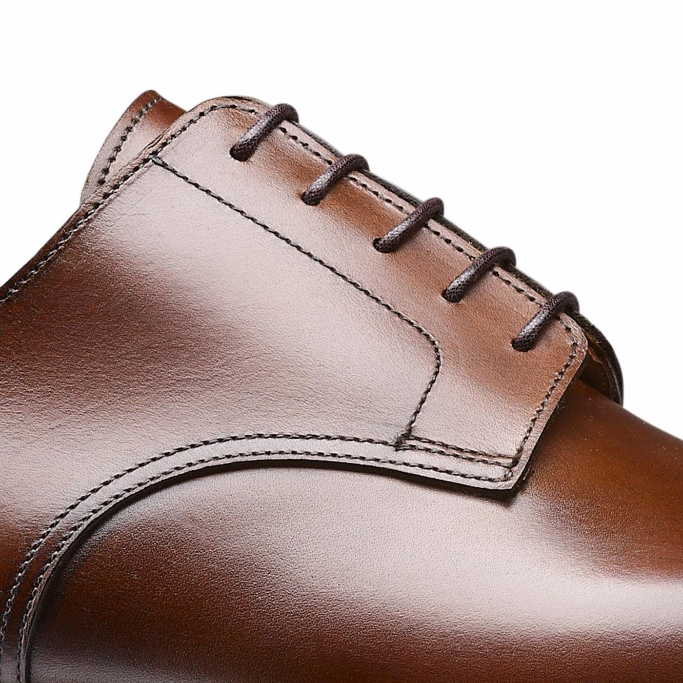 Ripon Dark Brown Burnished Calf Moisture Wicking Lining