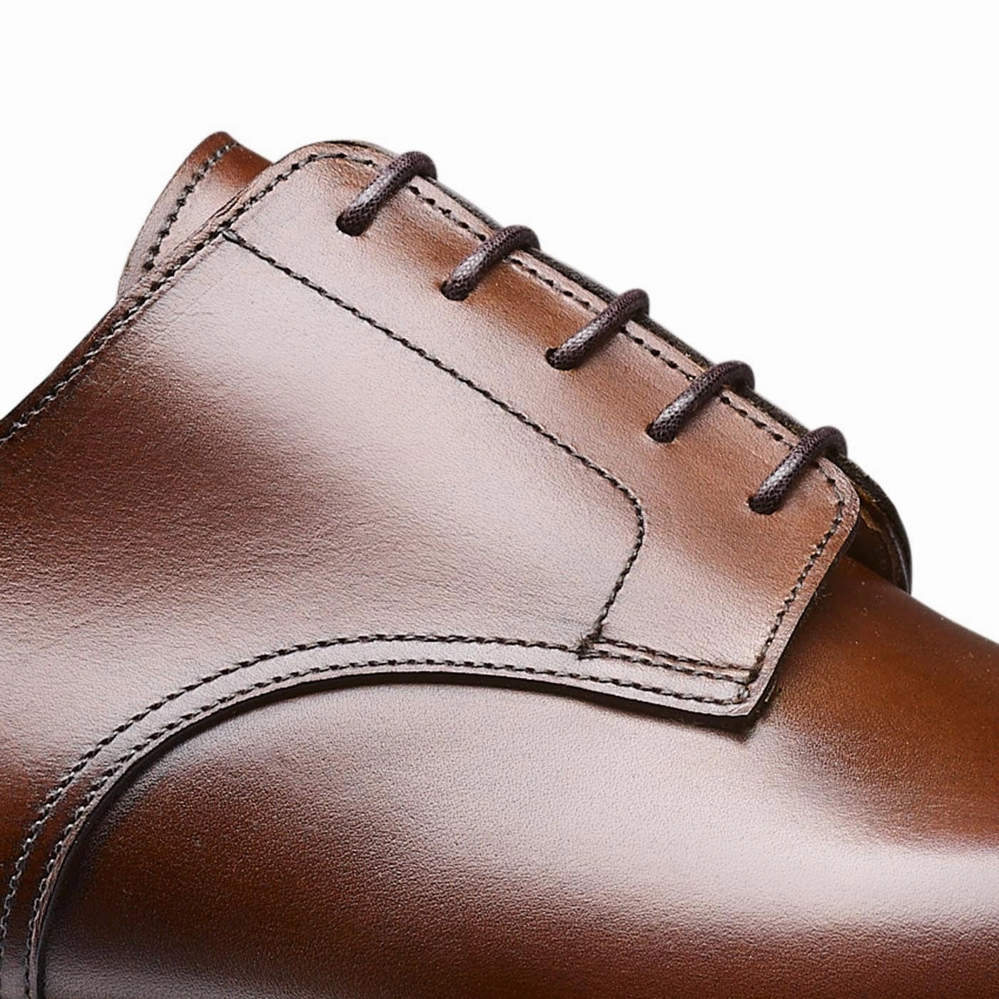 Ripon Dark Brown Burnished Calf Minimalist Aesthetic Design