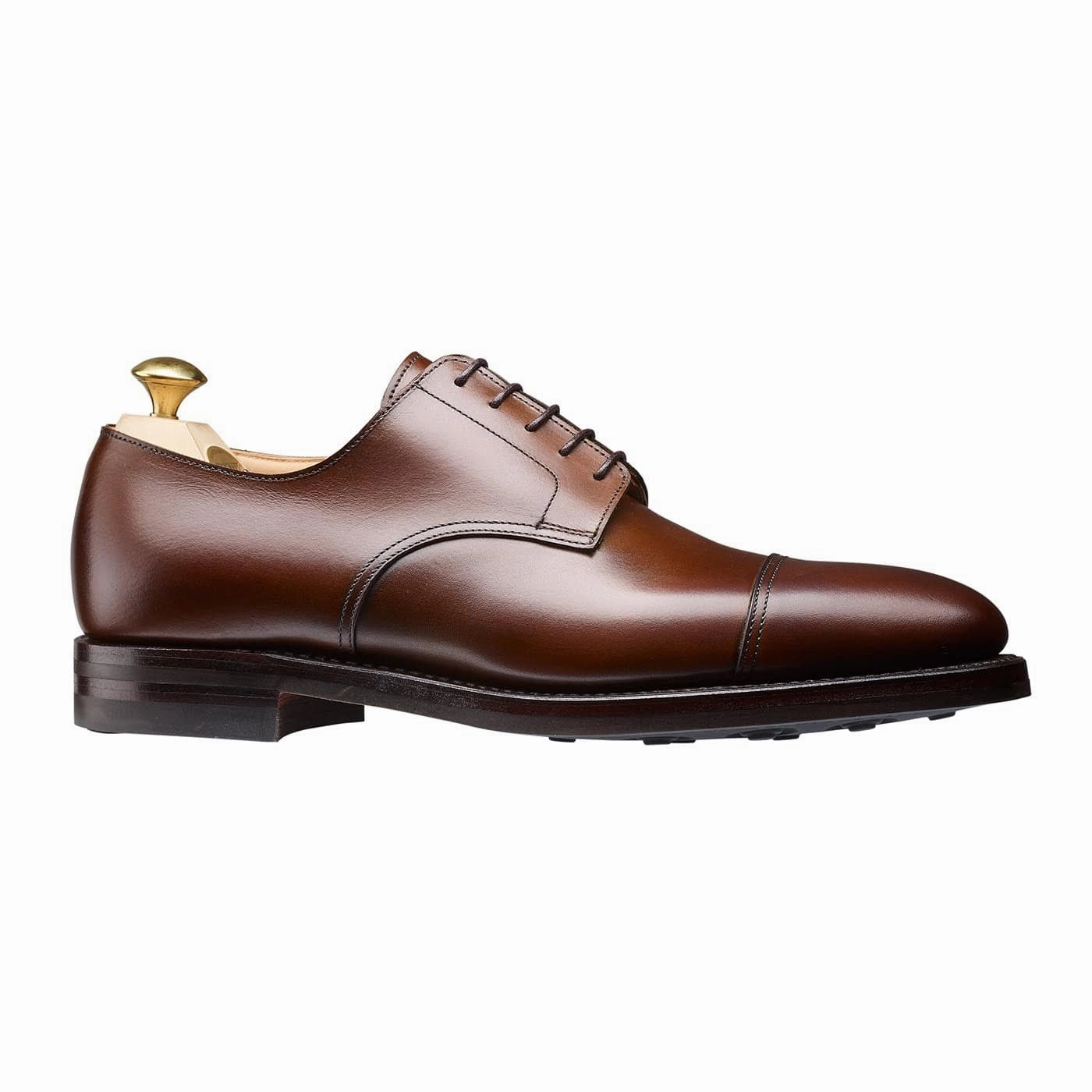 Ripon Dark Brown Burnished Calf Style Pop