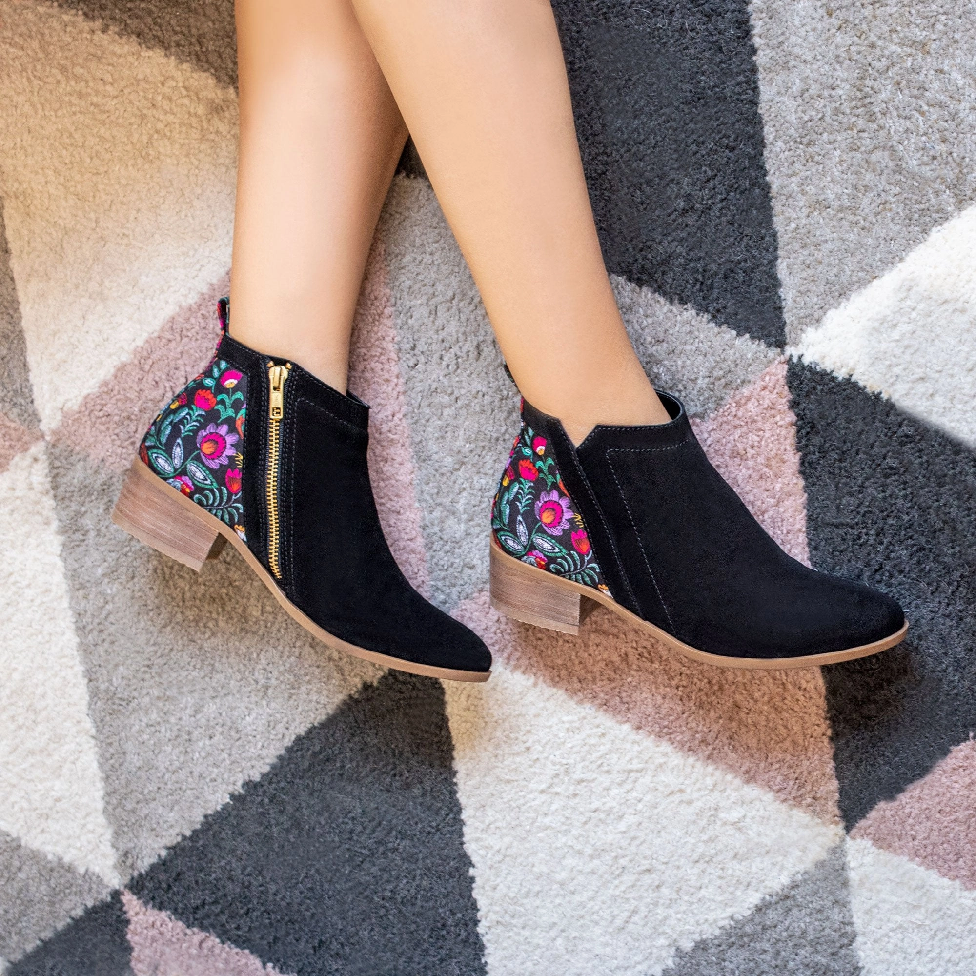 Grippy Outsole Backcountry Camper Eco Material Morning Walk Rooster Bootie