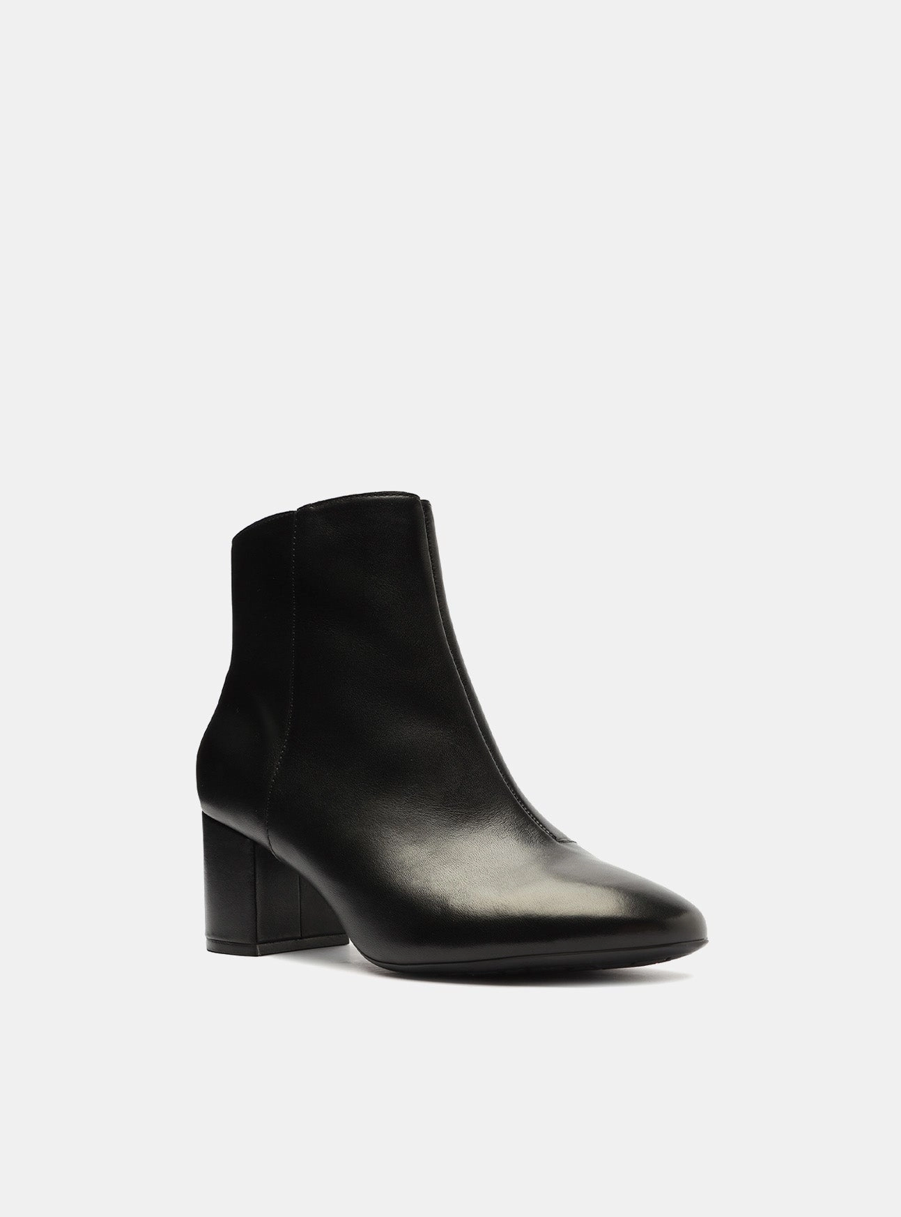 Cushioned heel Adjustable Hook and Loop Closure Rosi Leather Bootie