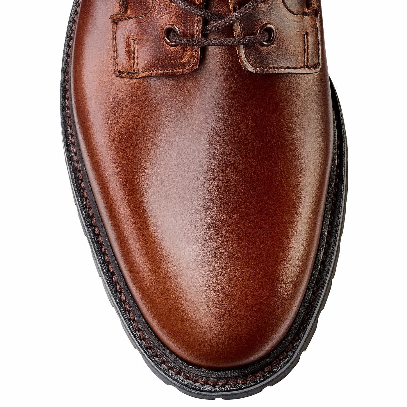 Feather Light Daily Walks Ross Chocolate Hurricane Hide & Earth Green Suede Collar