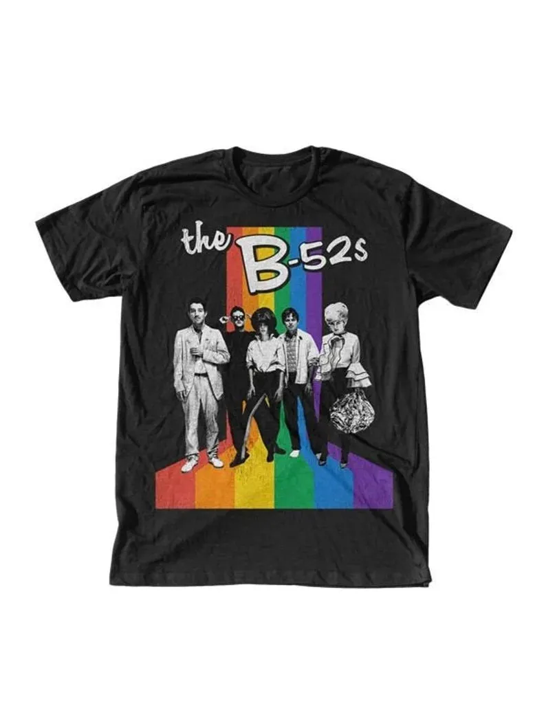 B52S RETRO RAINBOW TEE Chic Sweater