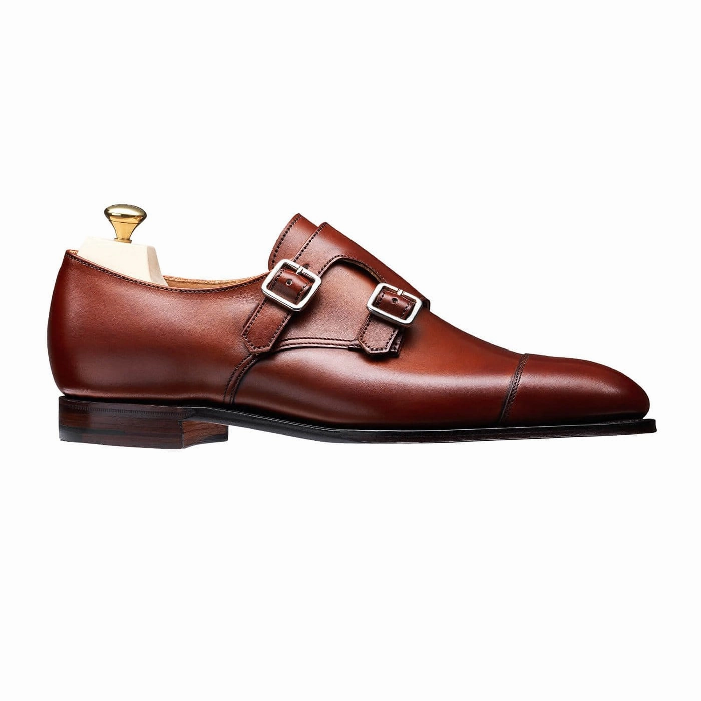 Ruby Chestnut Burnished Calf Stability Shank