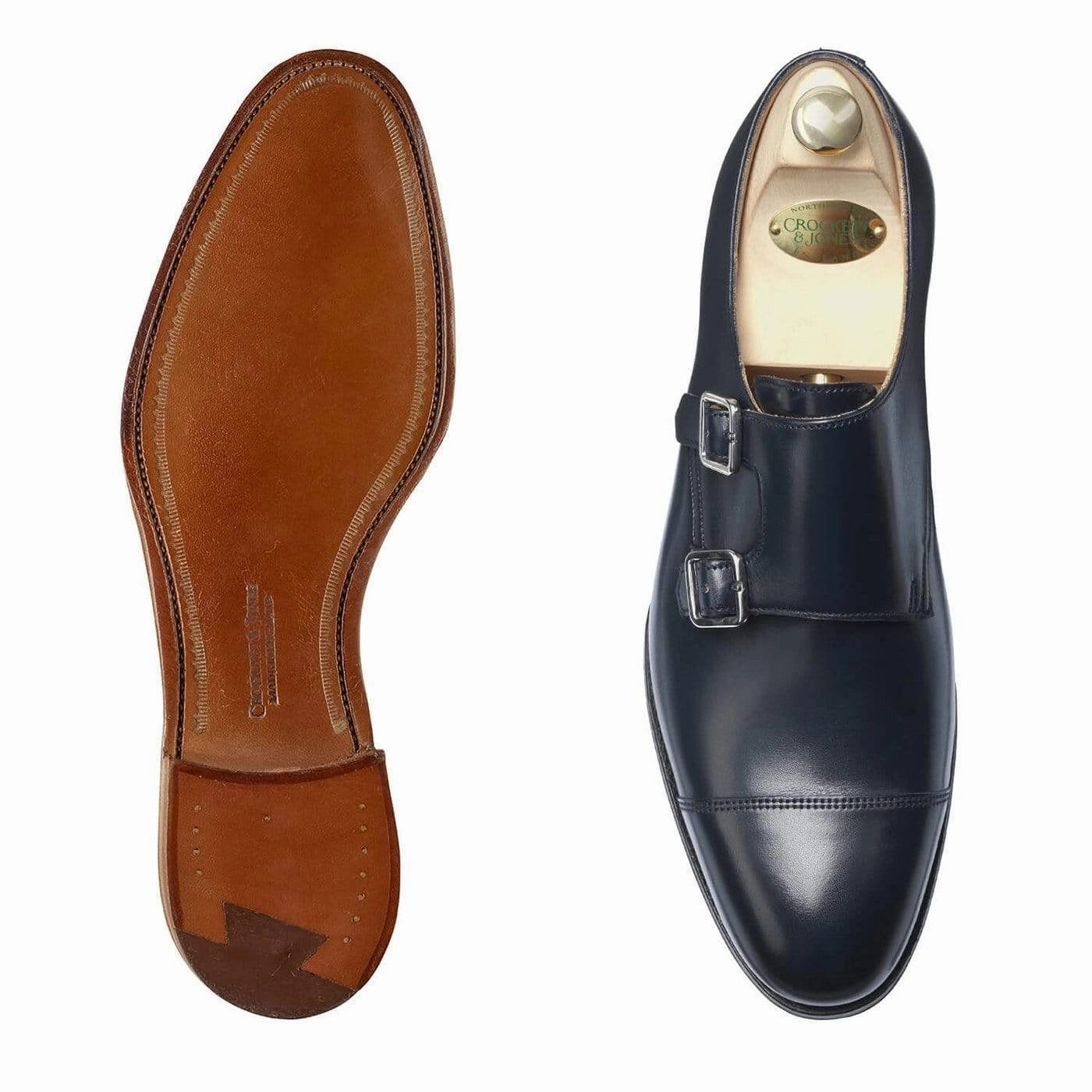 Peak Step Ruby Navy Calf