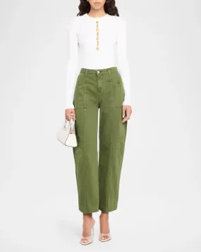 Weekend Getaway Minimalist Breathable Cozy Feel Cody High Rise Rodeo Jean Brigade